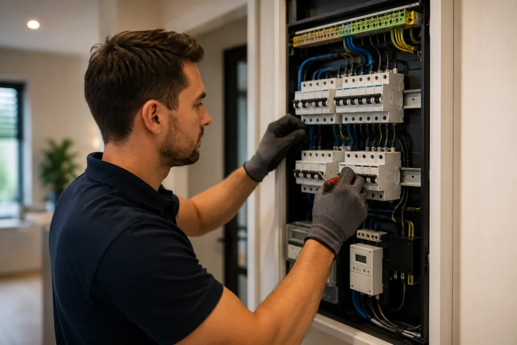 Elektricien Gorinchem controleert veilige elektrische installatie