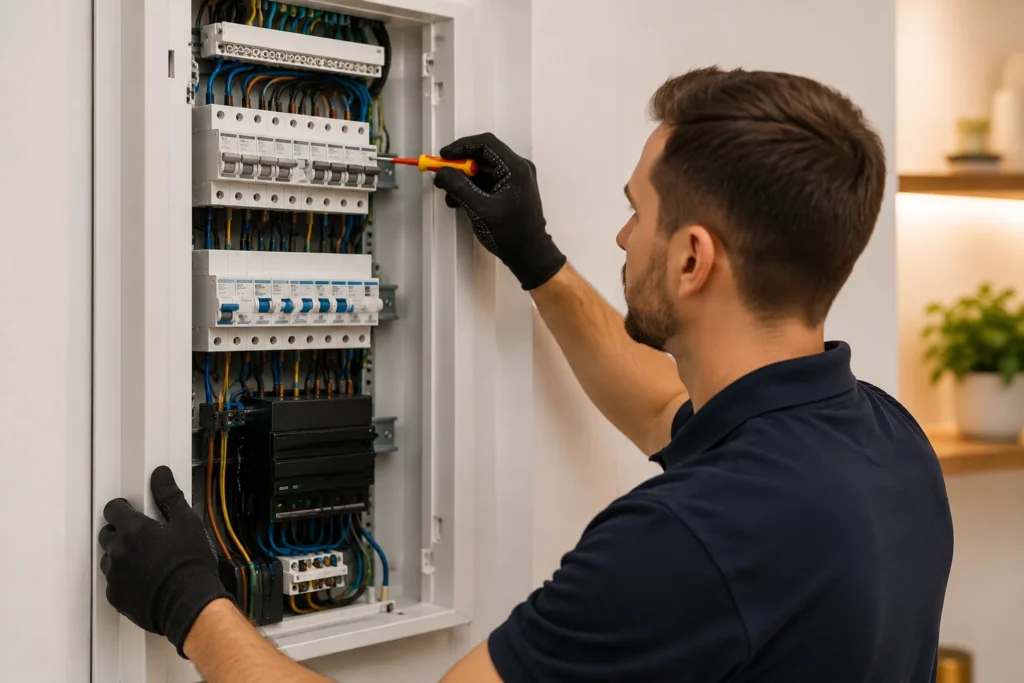 Elektricien vervangt een meterkast en breidt groepen uit in Gorinchem