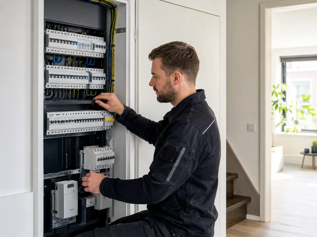 Elektricien vervangt meterkast in Gorinchem voor extra veiligheid