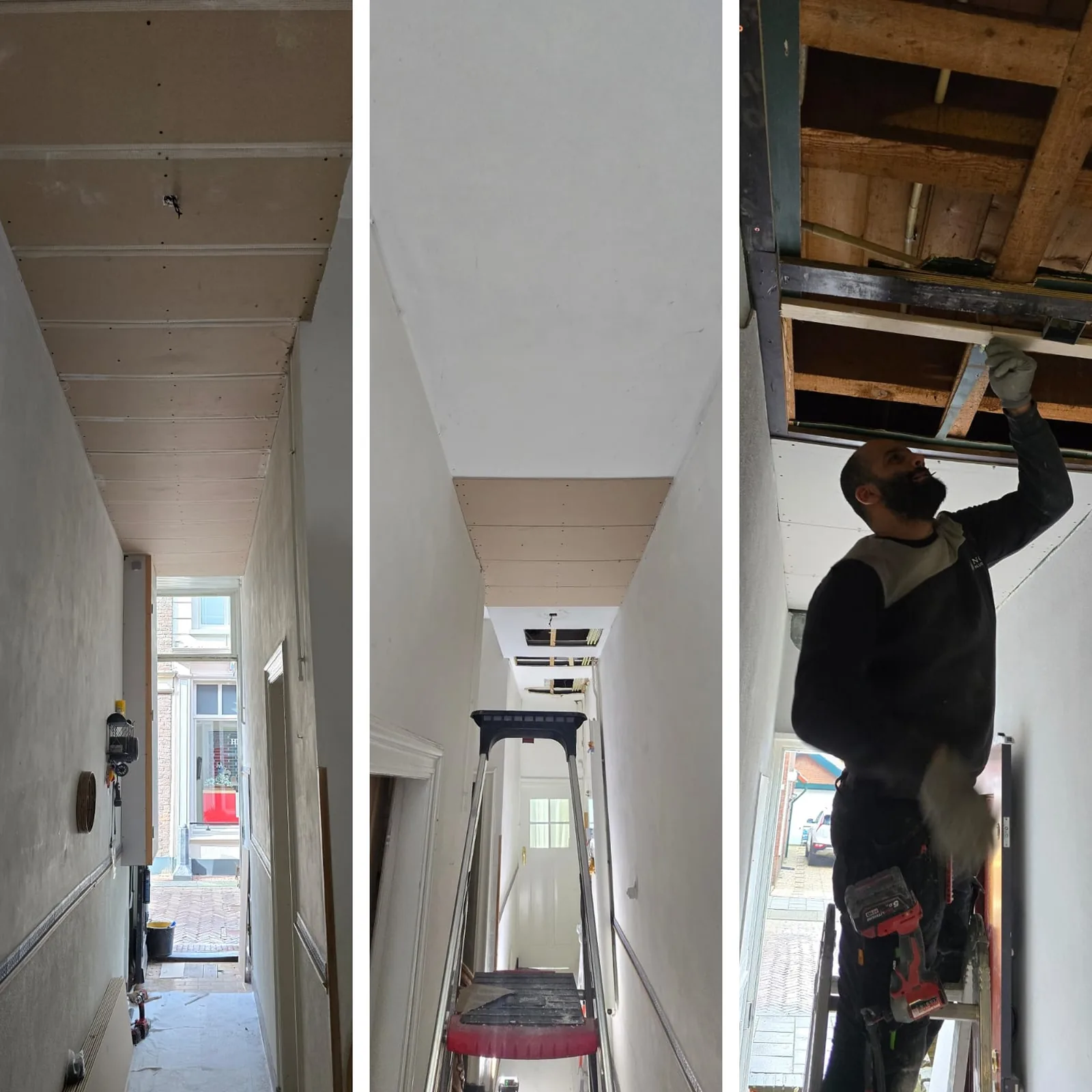 Gipsplaatplafond door Nour Klusbedrijf