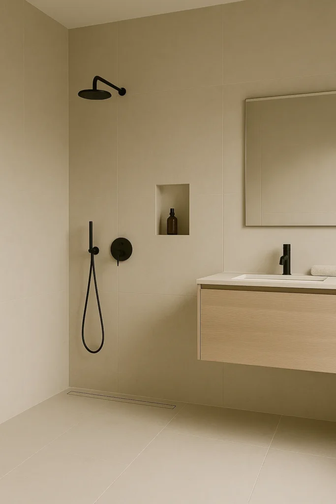 Tegelwerken met voegloze afwerking strak en modern | Nourklusbedrijf