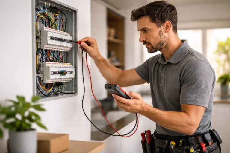 Elektricien in Gorinchem controleert een groepenkast bij storing en veilige uitbreiding van elektra