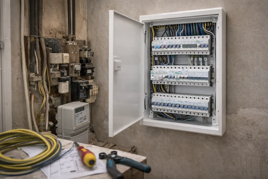 Nieuwe meterkast in Gorinchem met moderne groepen en veilige stroomverdeling