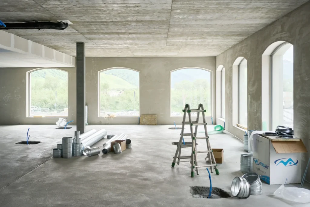 renovatie Gorinchem interieur verbouwing met open ruimte en bouwmaterialen