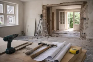 Renovatie Gorinchem in een woning met verbouwingswerk en bouwtekeningen