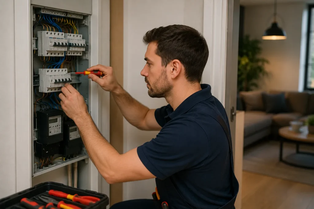 Elektricien Gorinchem controleert veilig de meterkast