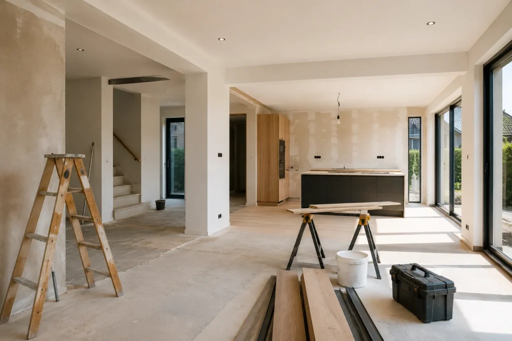 Complete woningrenovatie in lichte moderne woning in Gorinchem