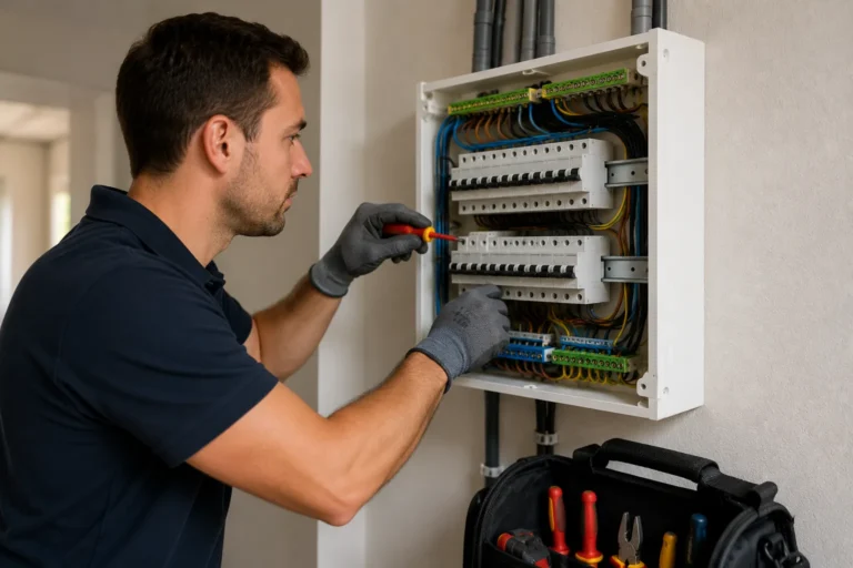 Elektricien Gorinchem werkt aan veilige meterkast