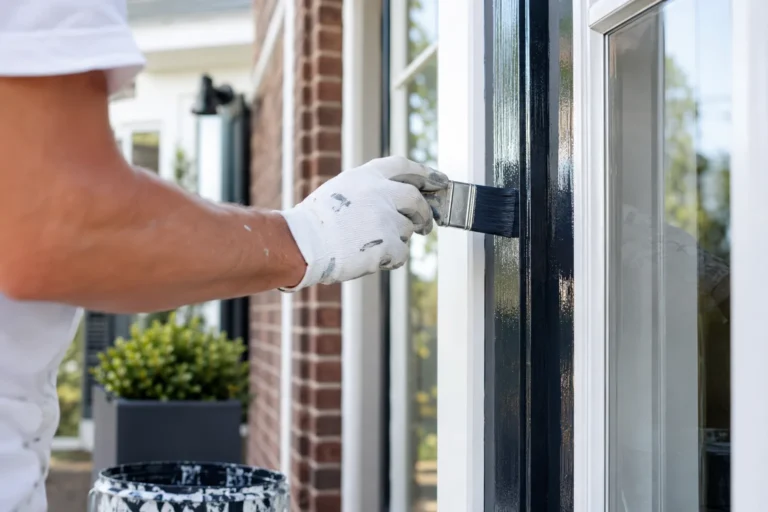 Schilderwerk Gorinchem aan kozijn voor bescherming van woningonderdelen