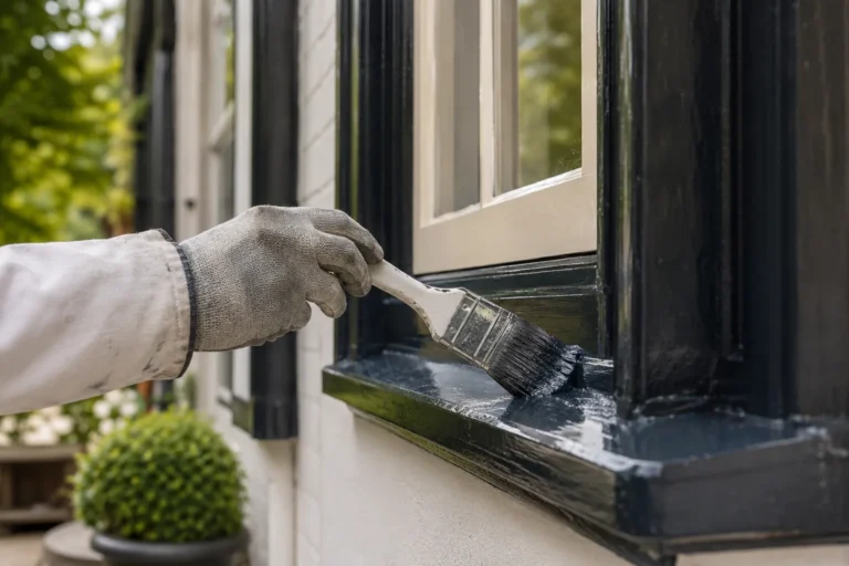 Schilderwerk Gorinchem voor bescherming van houten kozijnen tegen vocht en slijtage